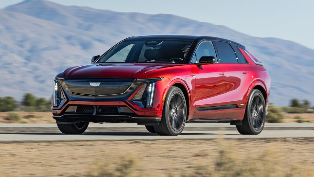 Forget previous V models, this electric SUV is Cadillac’s new straight-line star.