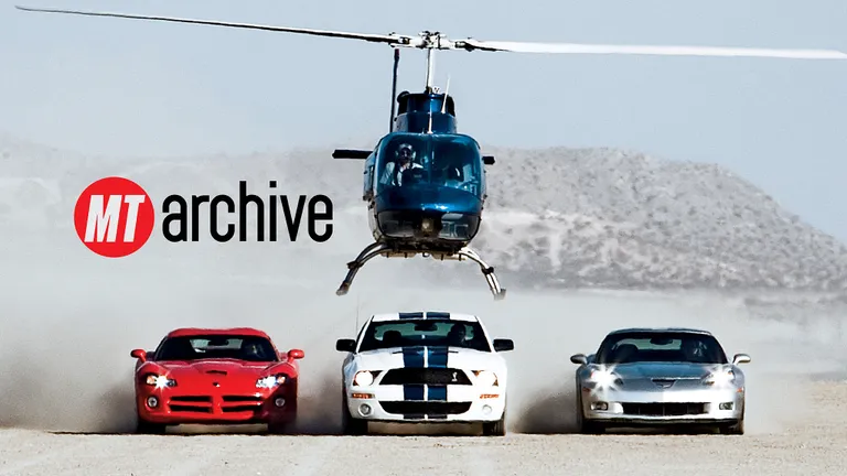 America’s 1,515-HP Desert Showdown: Corvette vs. Viper vs. Shelby GT500