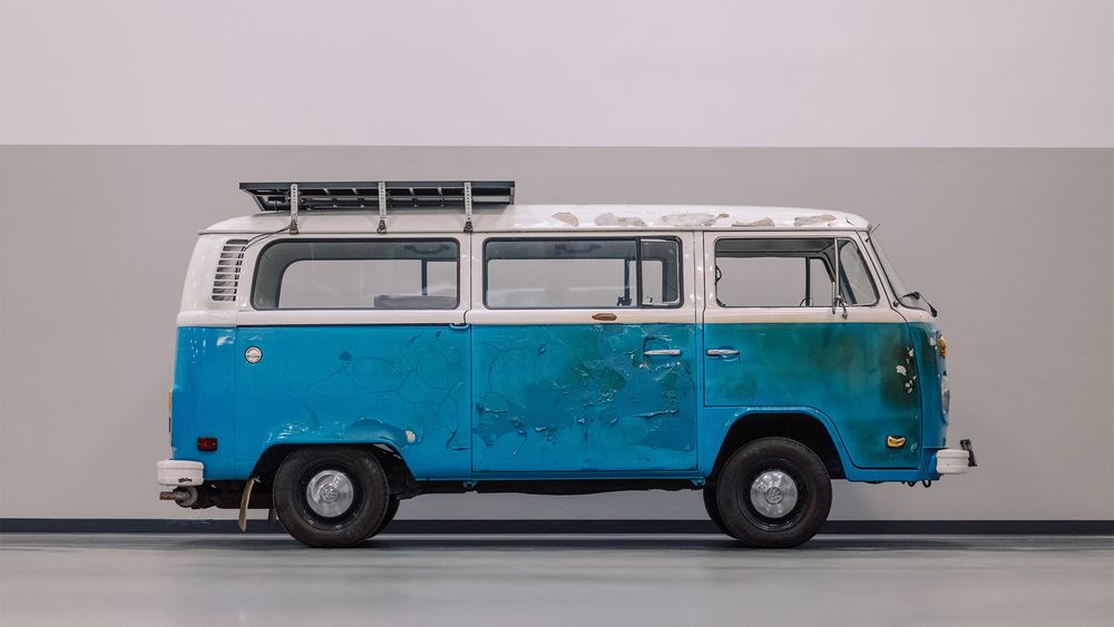 The Volkswagen Microbus that became a symbol of Southern Californian resilience has been restored to its former glory.