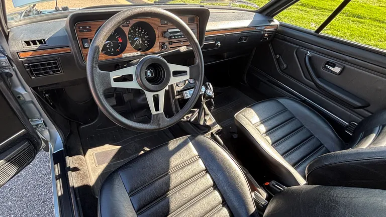 1981 Scirocco Interior