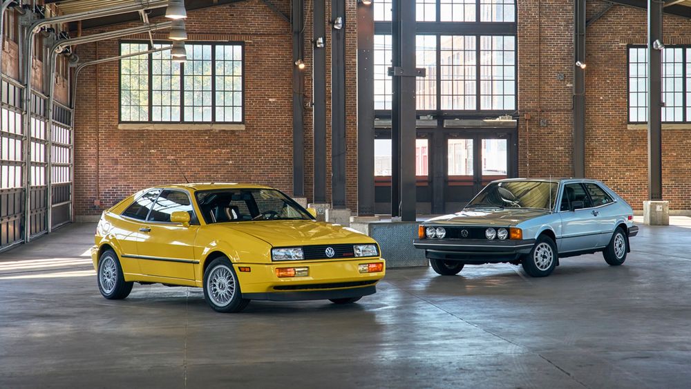 Cranking up the way-back machine for a spin in two of Volkswagen’s first front-drive sporty coupes.